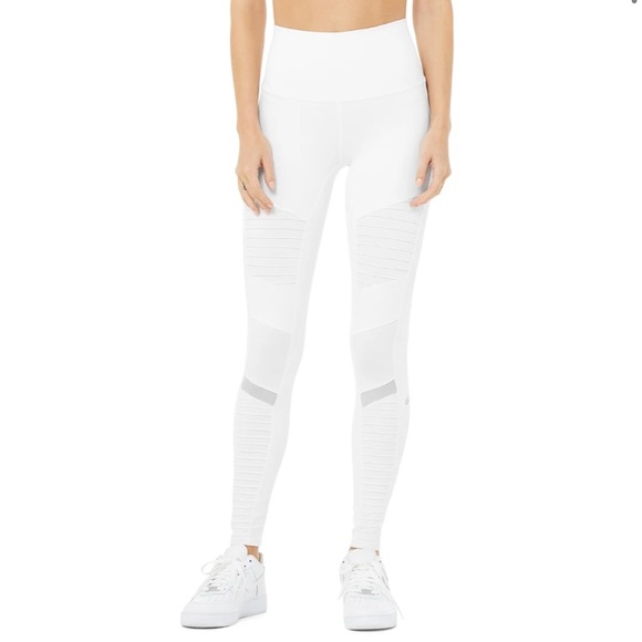 Alo Yoga High-Waist Moto Leggings - Picture 1 of 10